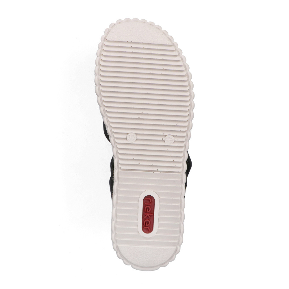 detail Dámské sandály RIEKER 69269-00 černá S6