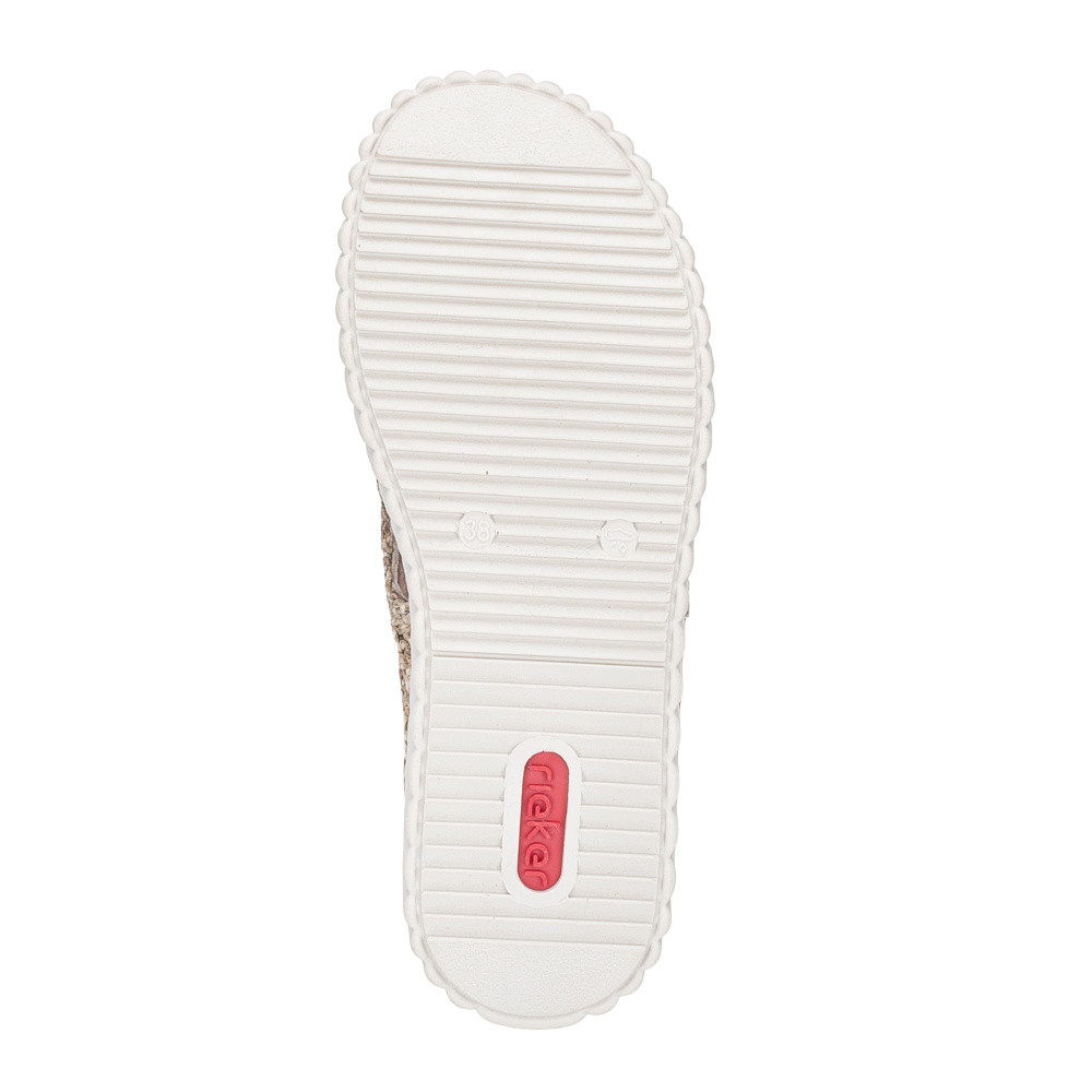 detail Dámské nazouváky RIEKER 69280-60 béžová S6