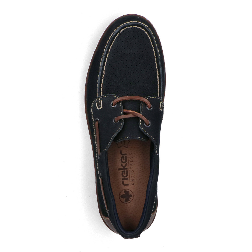 detail Pánské polobotky RIEKER B2345-14 modrá S6