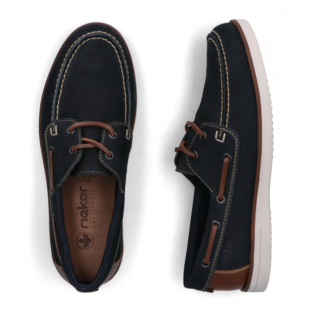 detail Pánské polobotky RIEKER B2345-14 modrá S6