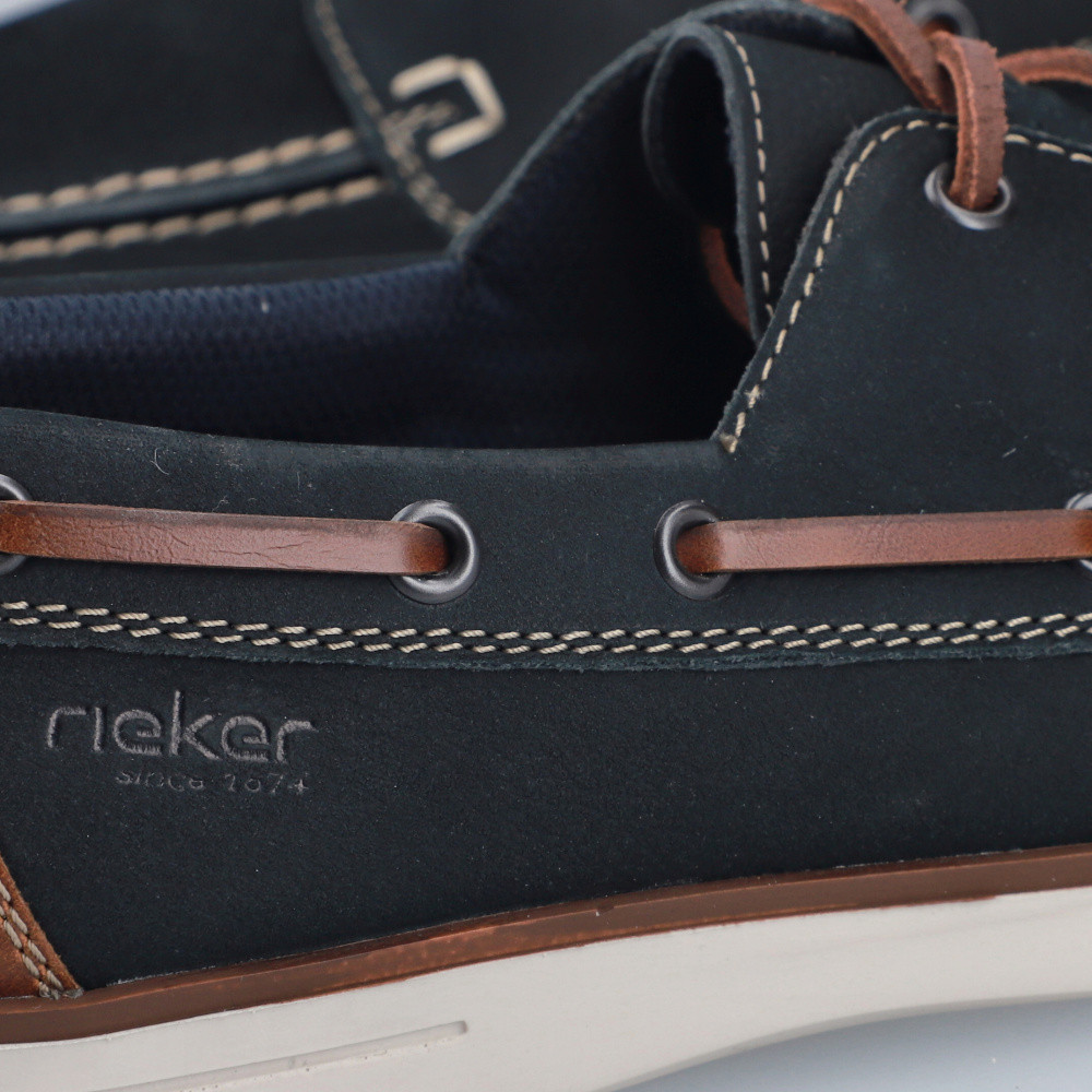 detail Pánské polobotky RIEKER B2345-14 modrá S6