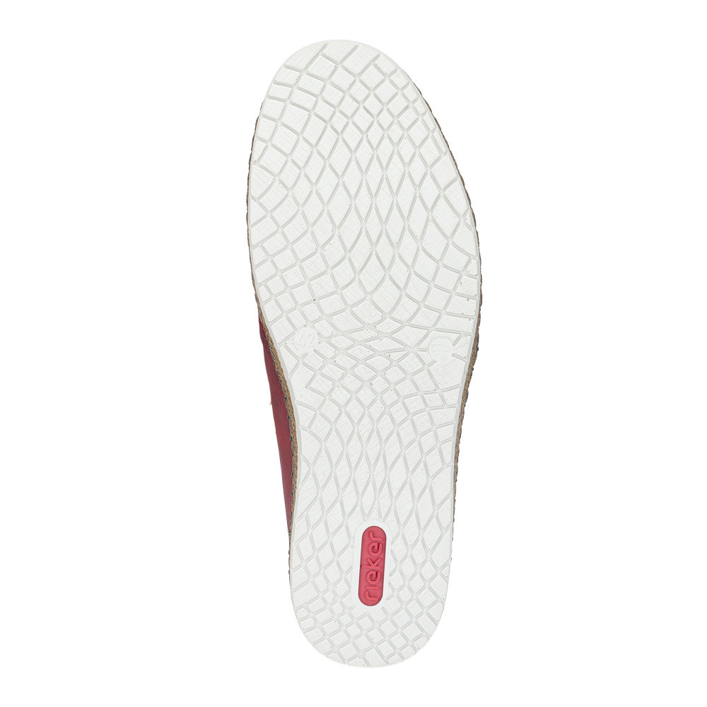 detail Pánské mokasíny RIEKER B5265-33 červená S6