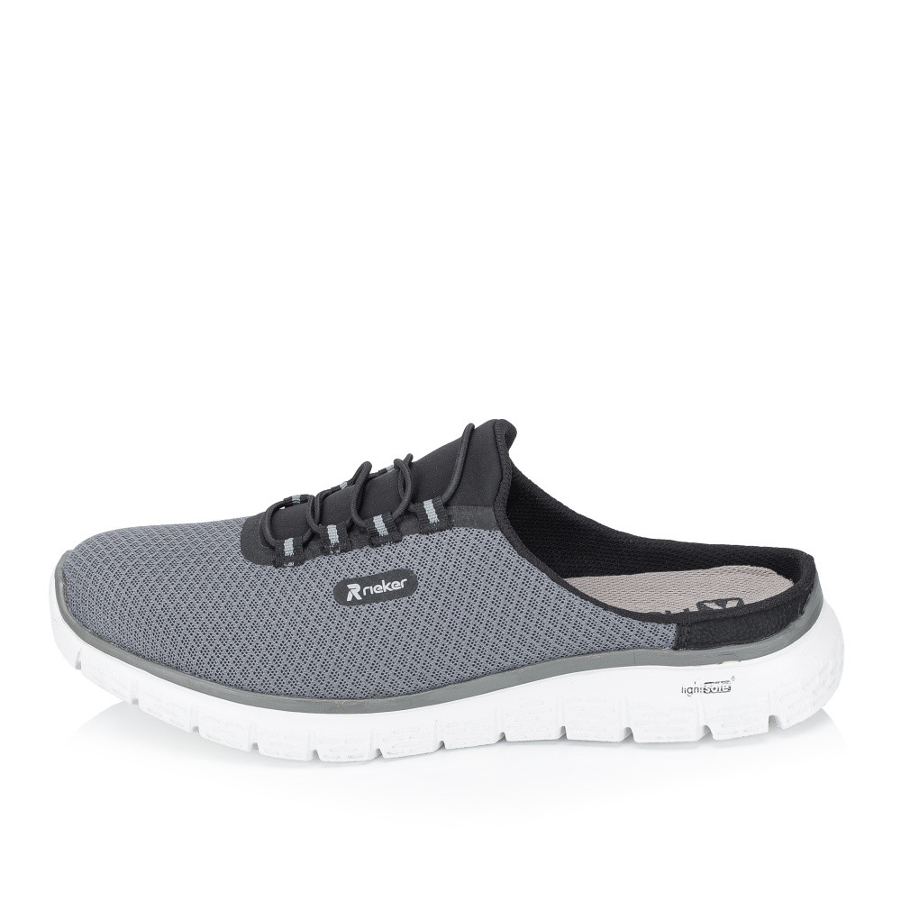 detail Pánské nazouváky RIEKER B6681-45 šedá S6