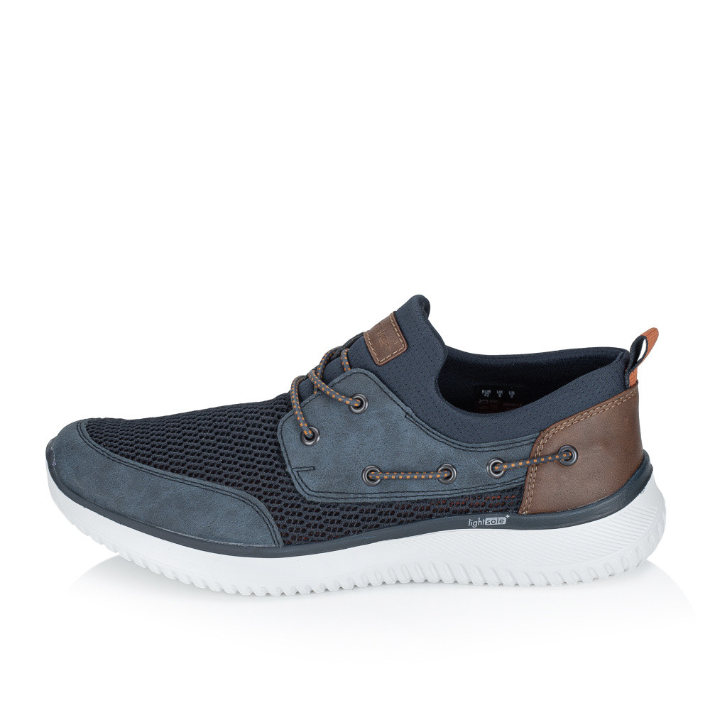 detail Pánské tenisky RIEKER B9643-14 modrá S6