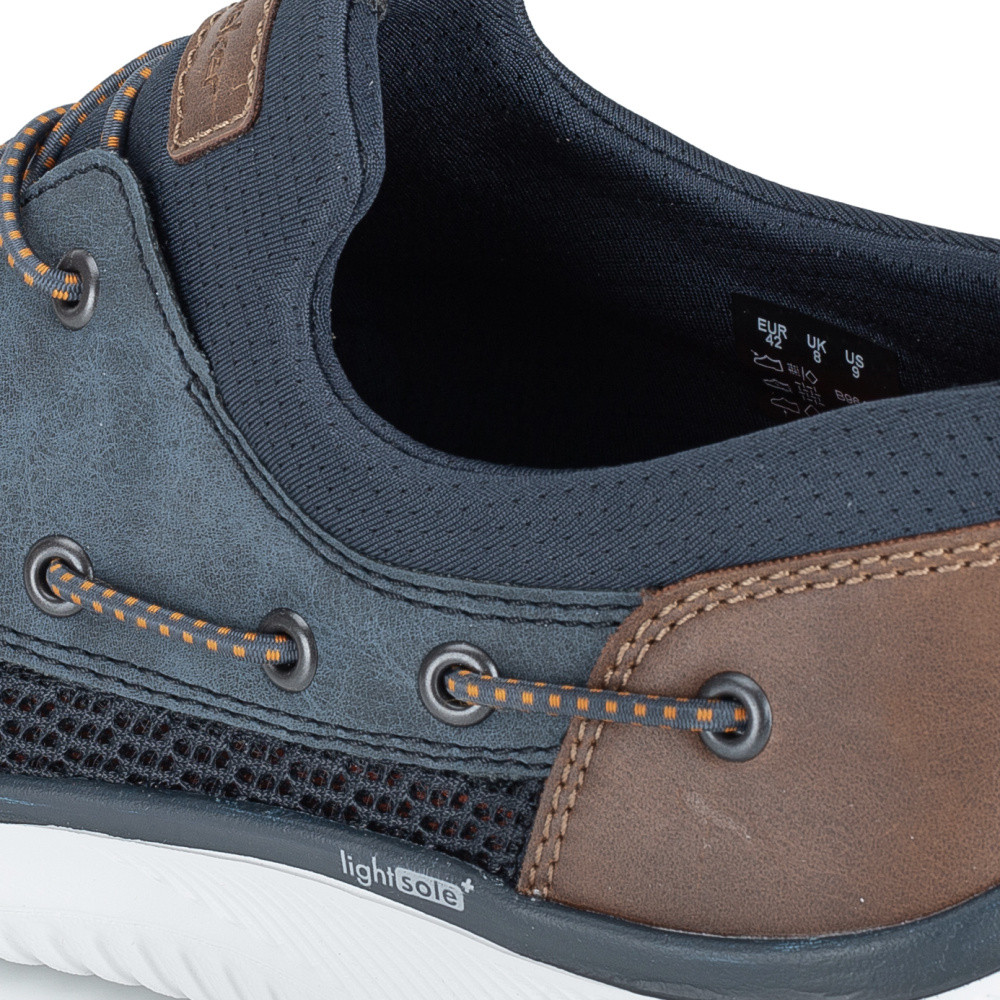 detail Pánské tenisky RIEKER B9643-14 modrá S6