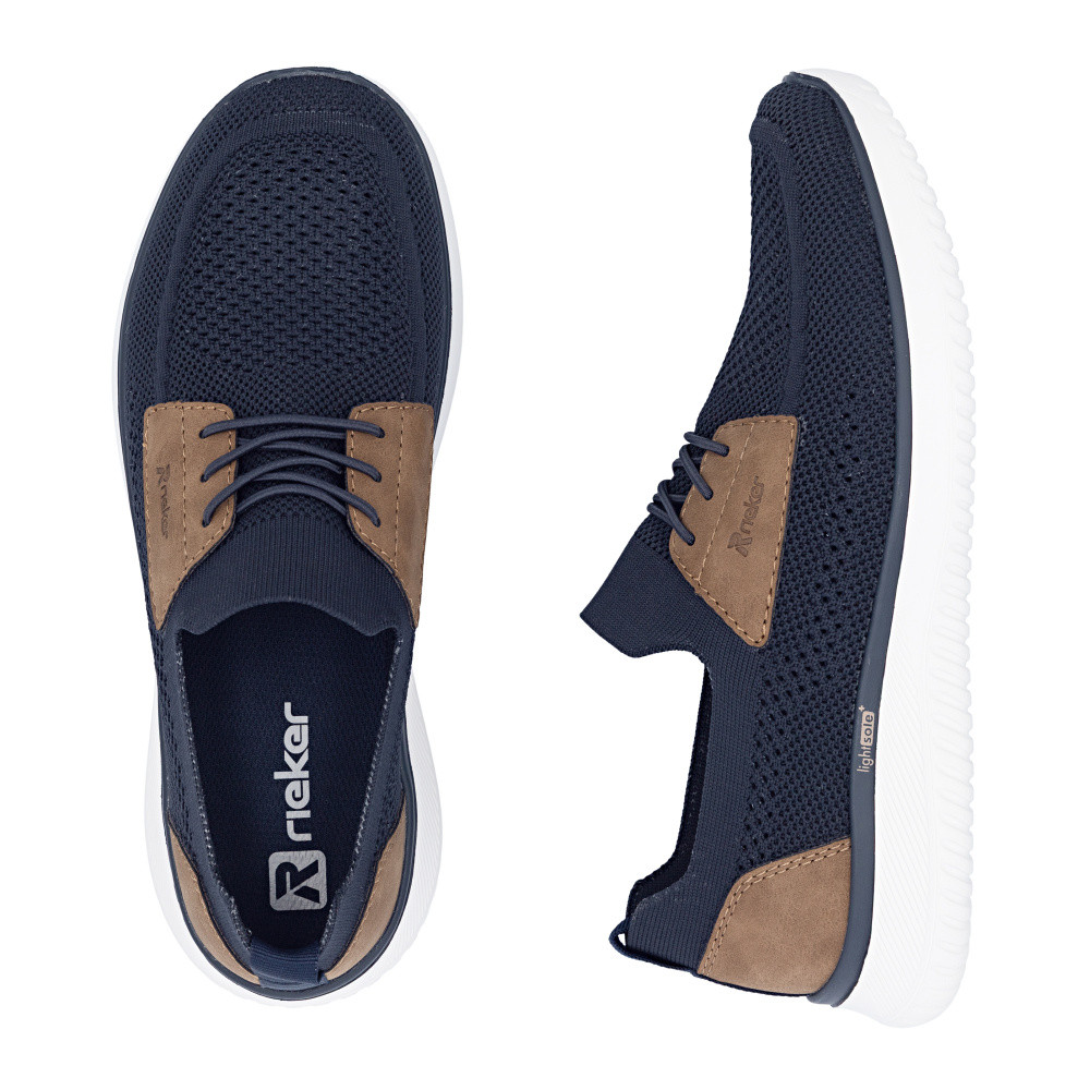 detail Pánské tenisky RIEKER B9656-14 modrá S6