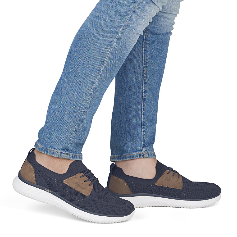 detail Pánské tenisky RIEKER B9656-14 modrá S6