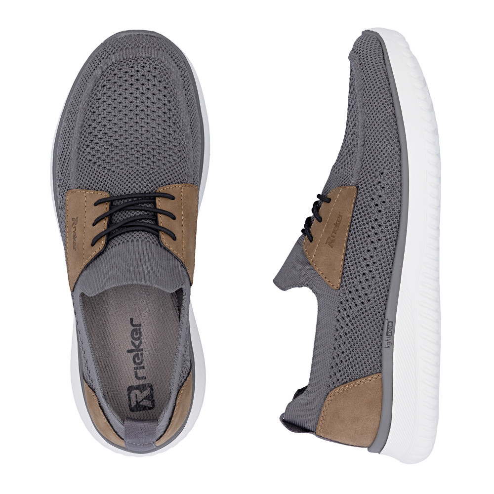 detail Pánské tenisky RIEKER B9656-45 šedá S6