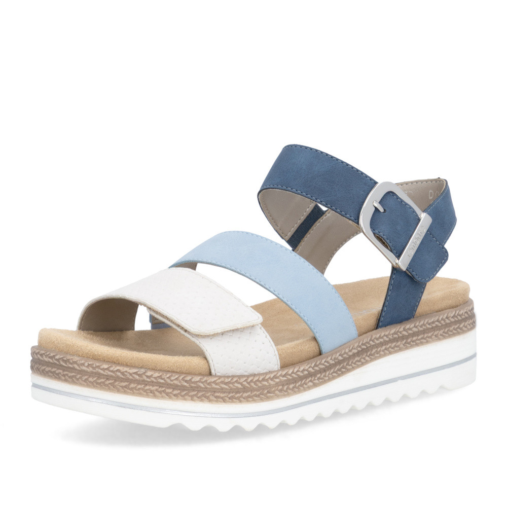 detail Dámské sandály REMONTE D0Q55-14 modrá S6