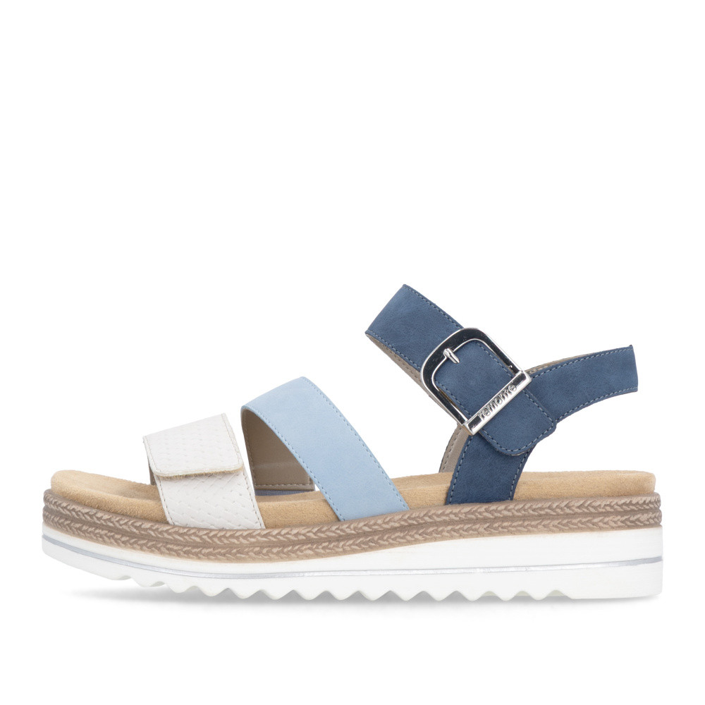 detail Dámské sandály REMONTE D0Q55-14 modrá S6