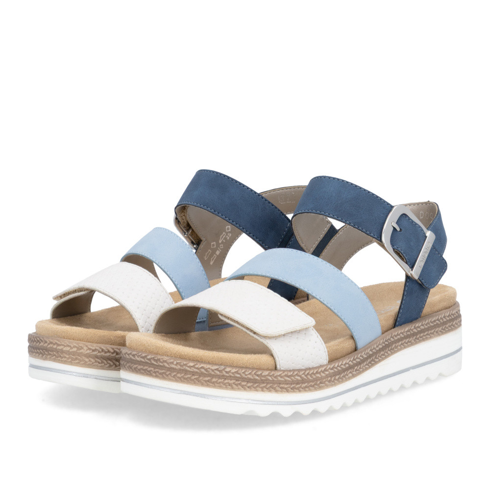 detail Dámské sandály REMONTE D0Q55-14 modrá S6