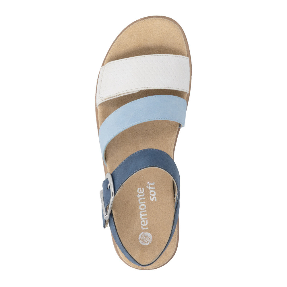 detail Dámské sandály REMONTE D0Q55-14 modrá S6