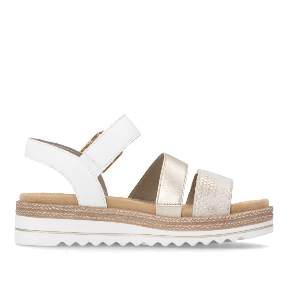 detail Dámské sandály REMONTE D0Q55-92 zlatá S6