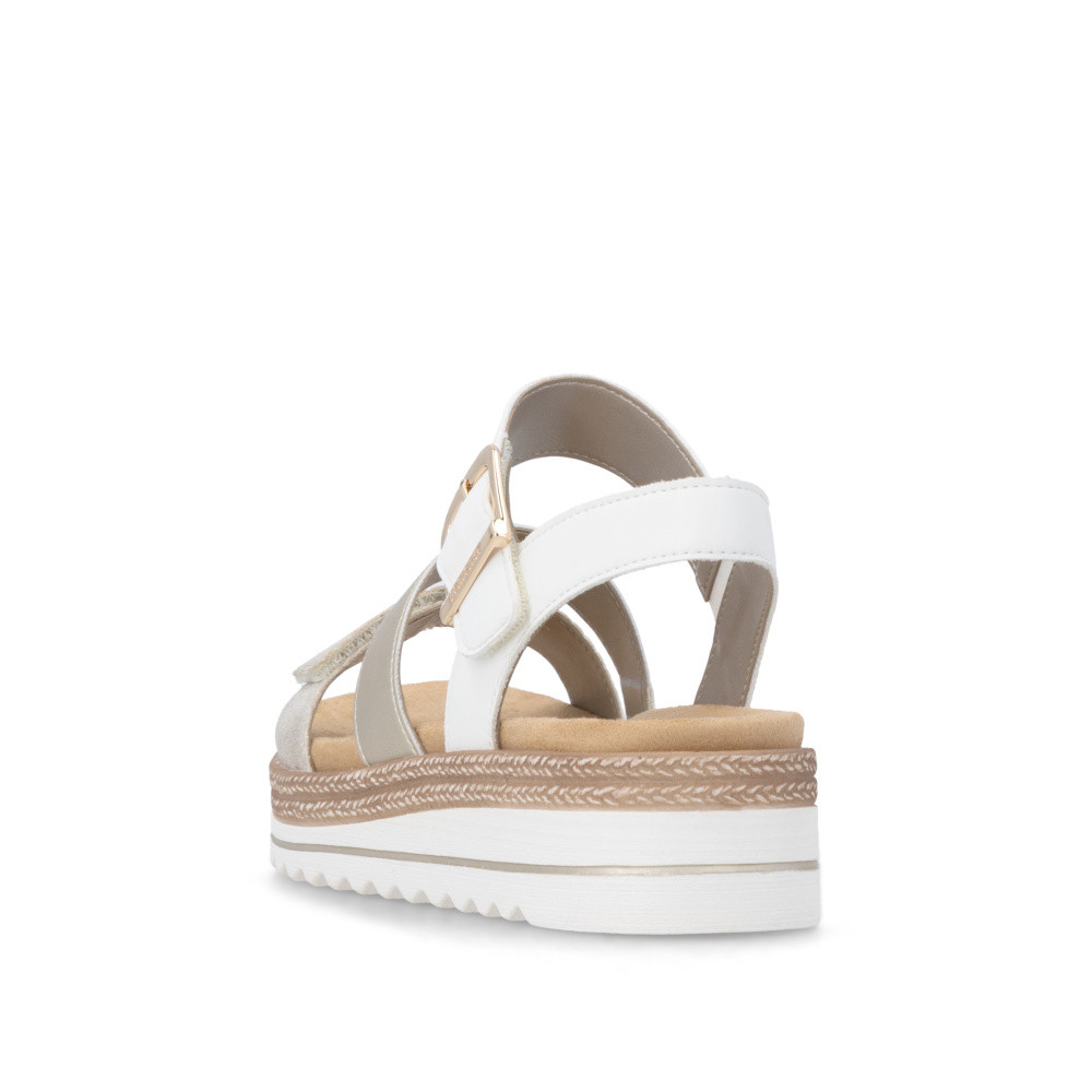 detail Dámské sandály REMONTE D0Q55-92 zlatá S6