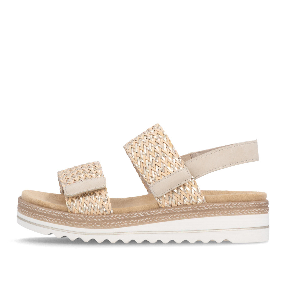 detail Dámské sandály REMONTE D0Q63-90 béžová S6