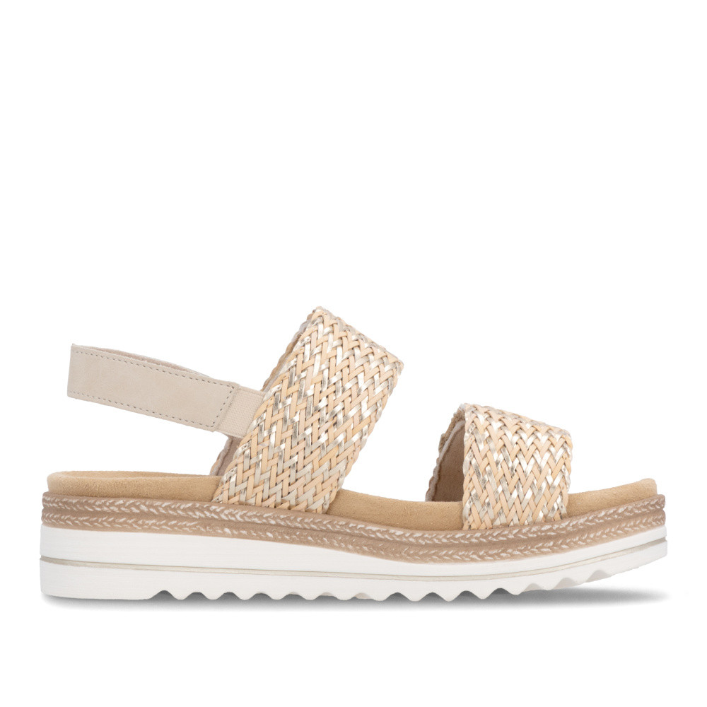 detail Dámské sandály REMONTE D0Q63-90 béžová S6