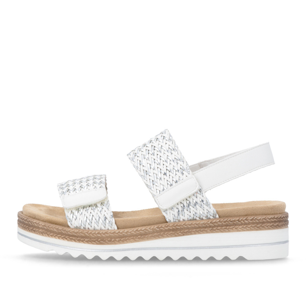 detail Dámske sandále REMONTE D0Q63-91 biela S6