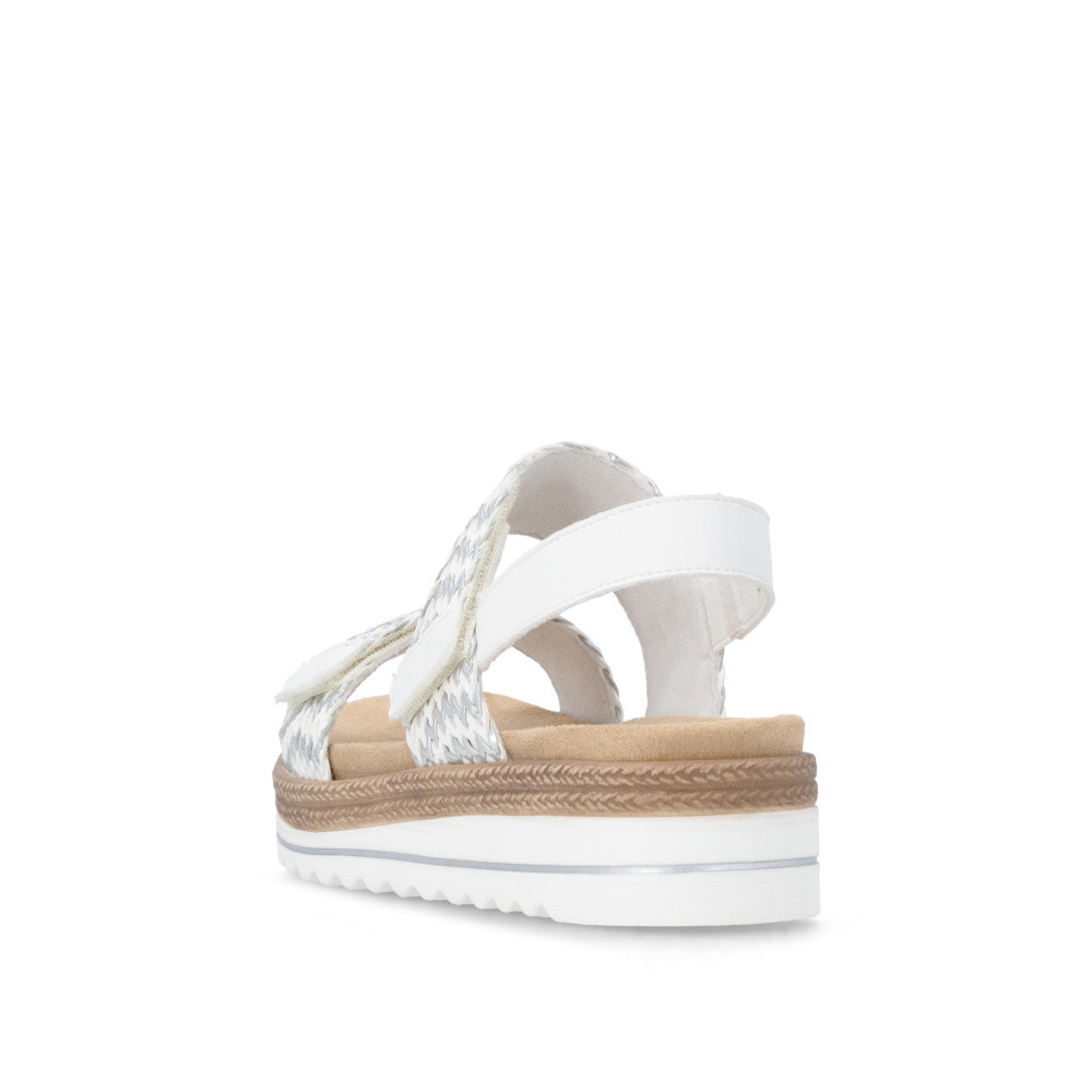 detail Dámske sandále REMONTE D0Q63-91 biela S6