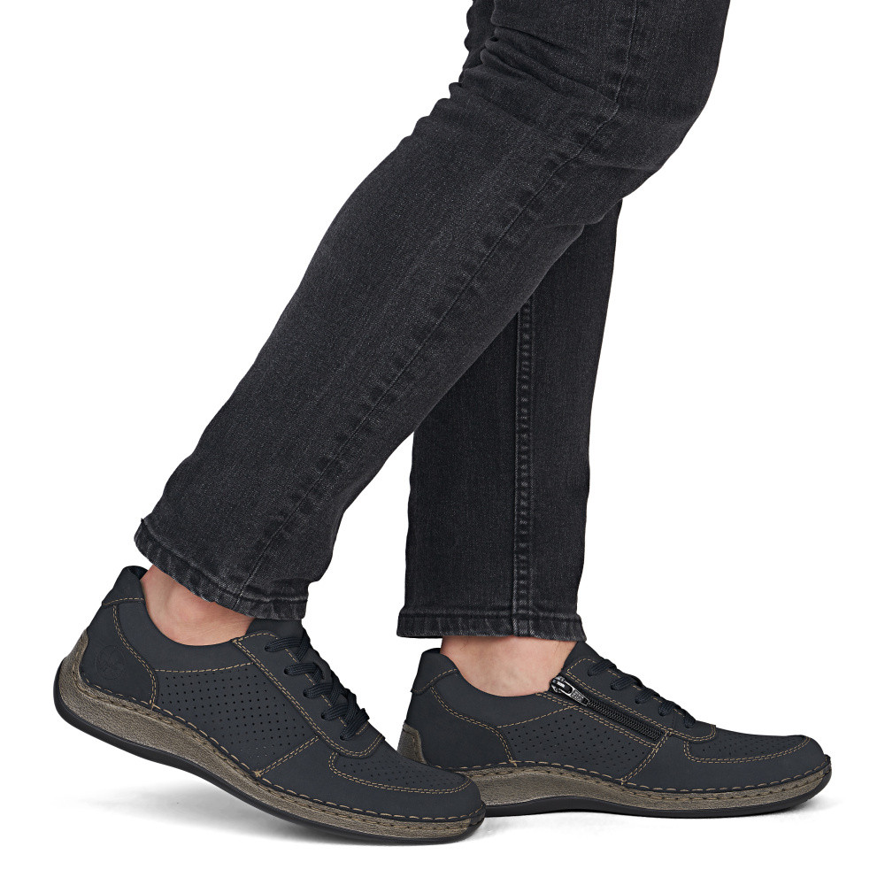 detail Pánské polobotky RIEKER 05223-14 modrá S6