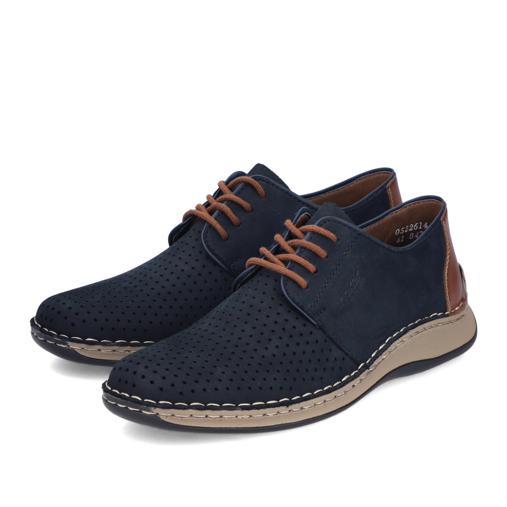 detail Pánské polobotky RIEKER 05226-14 modrá S6