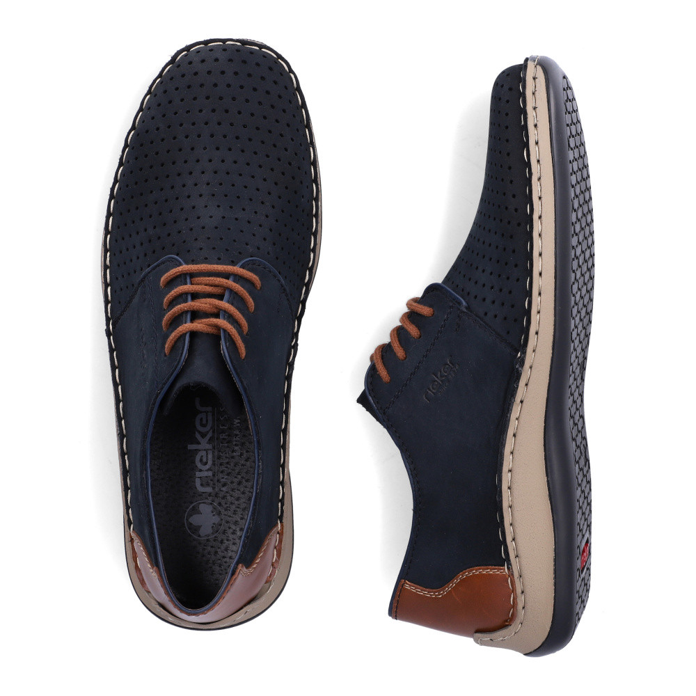 detail Pánské polobotky RIEKER 05226-14 modrá S6