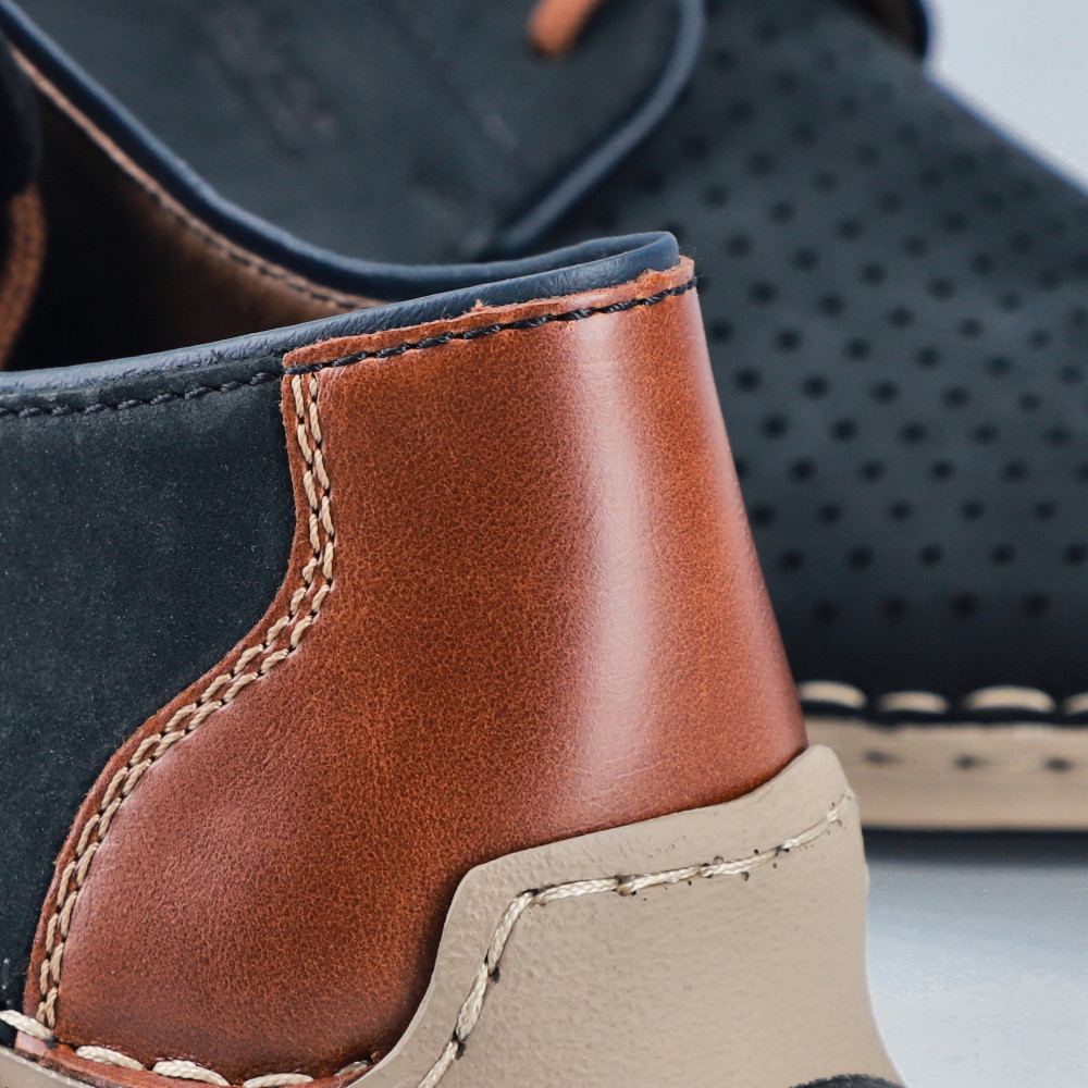 detail Pánské polobotky RIEKER 05226-14 modrá S6