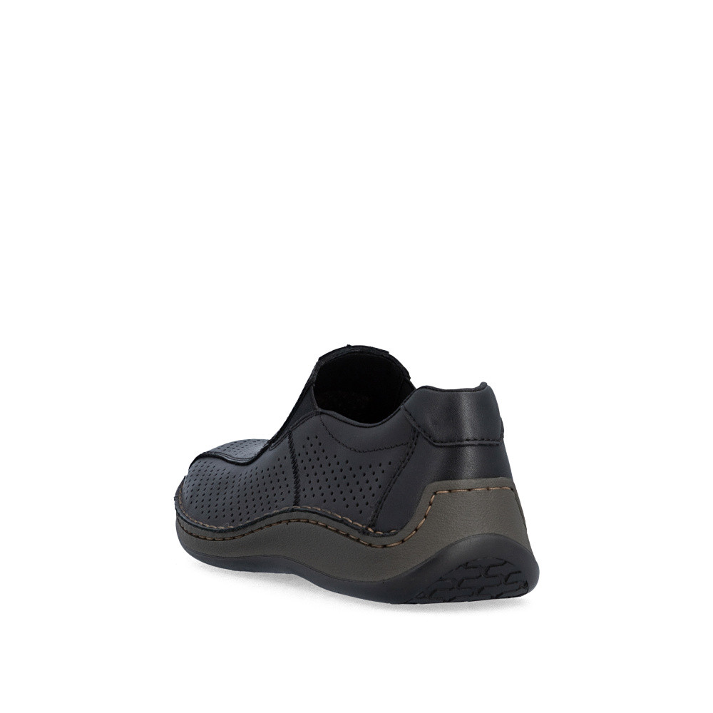 detail Pánské mokasíny RIEKER 05272-00 černá S6