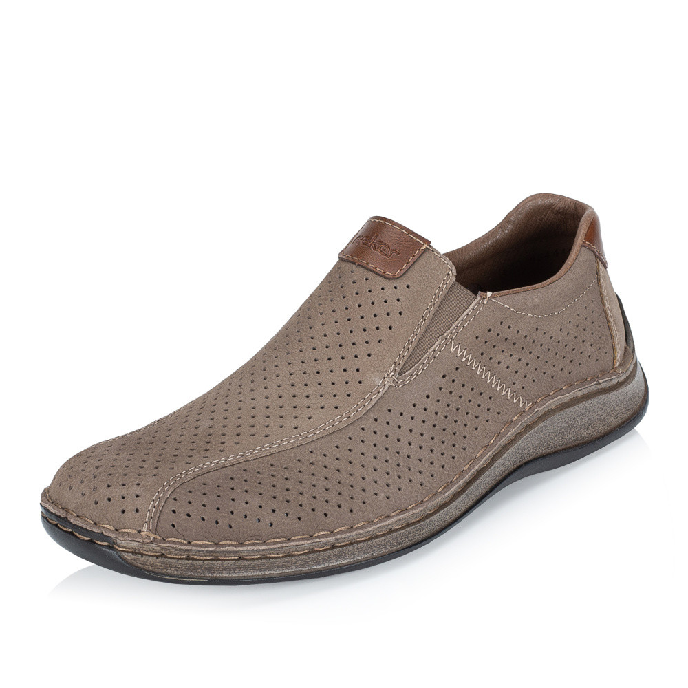 detail Pánské mokasíny RIEKER 05272-64 hnědá S6