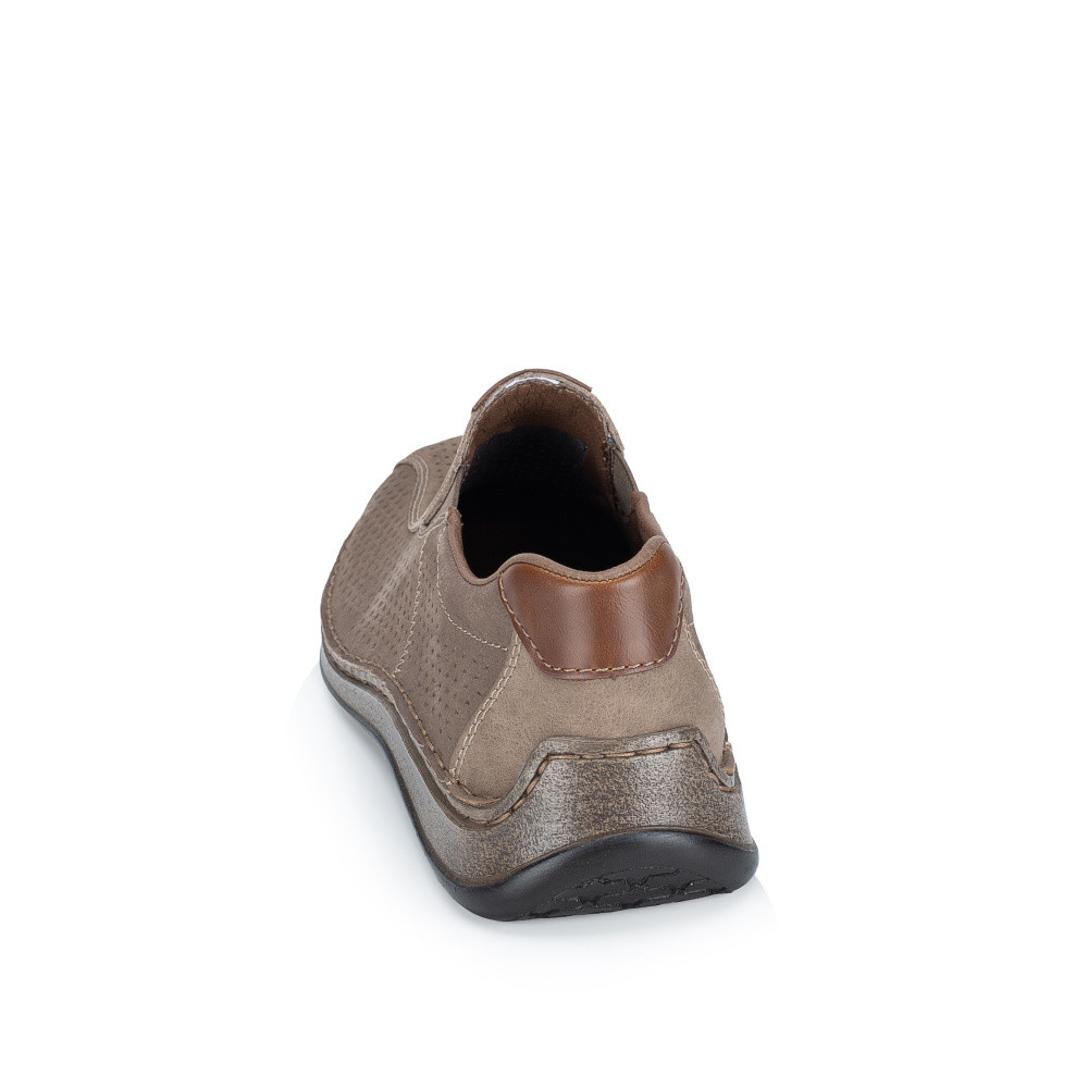 detail Pánské mokasíny RIEKER 05272-64 hnědá S6