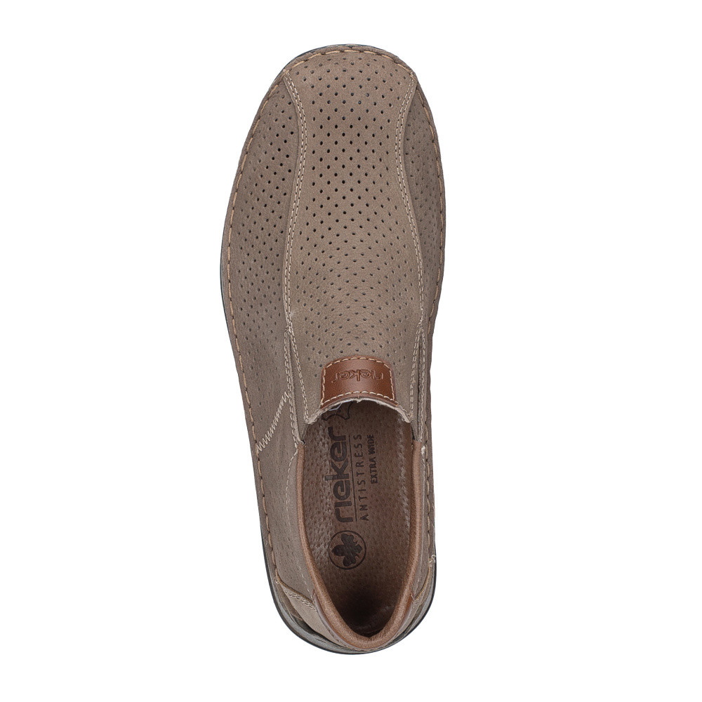 detail Pánské mokasíny RIEKER 05272-64 hnědá S6