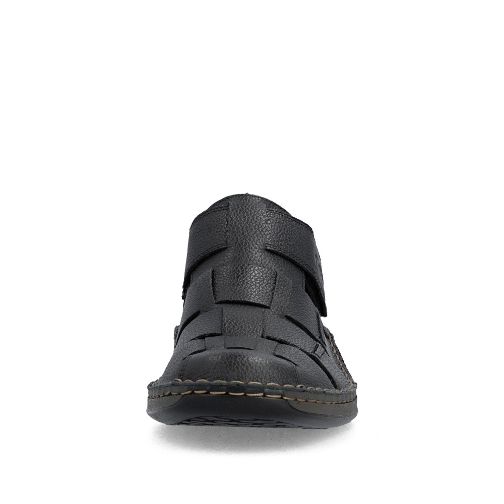 detail Pánské sandály RIEKER 05281-00 černá S6