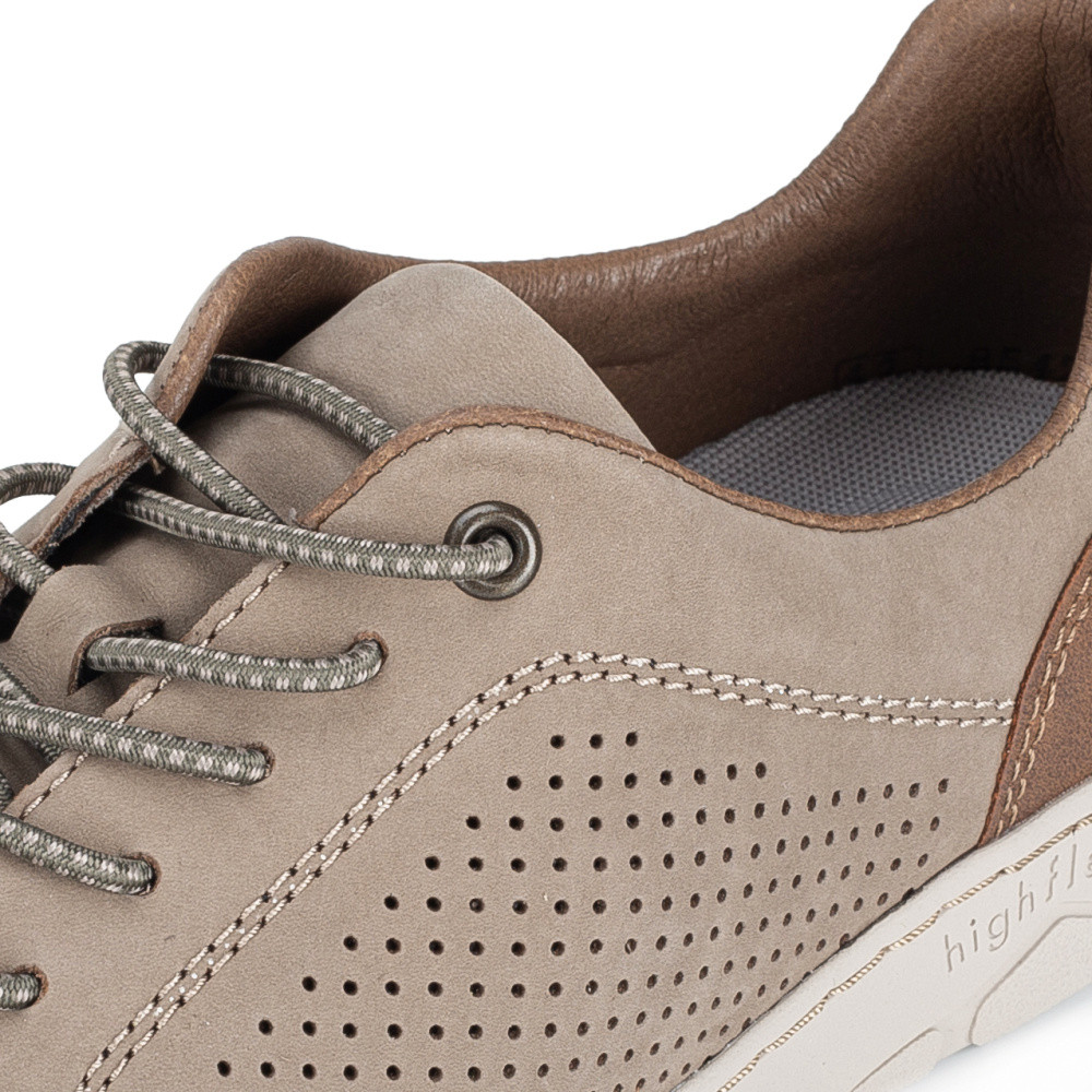 detail Pánské polobotky RIEKER 08315-64 béžová S6