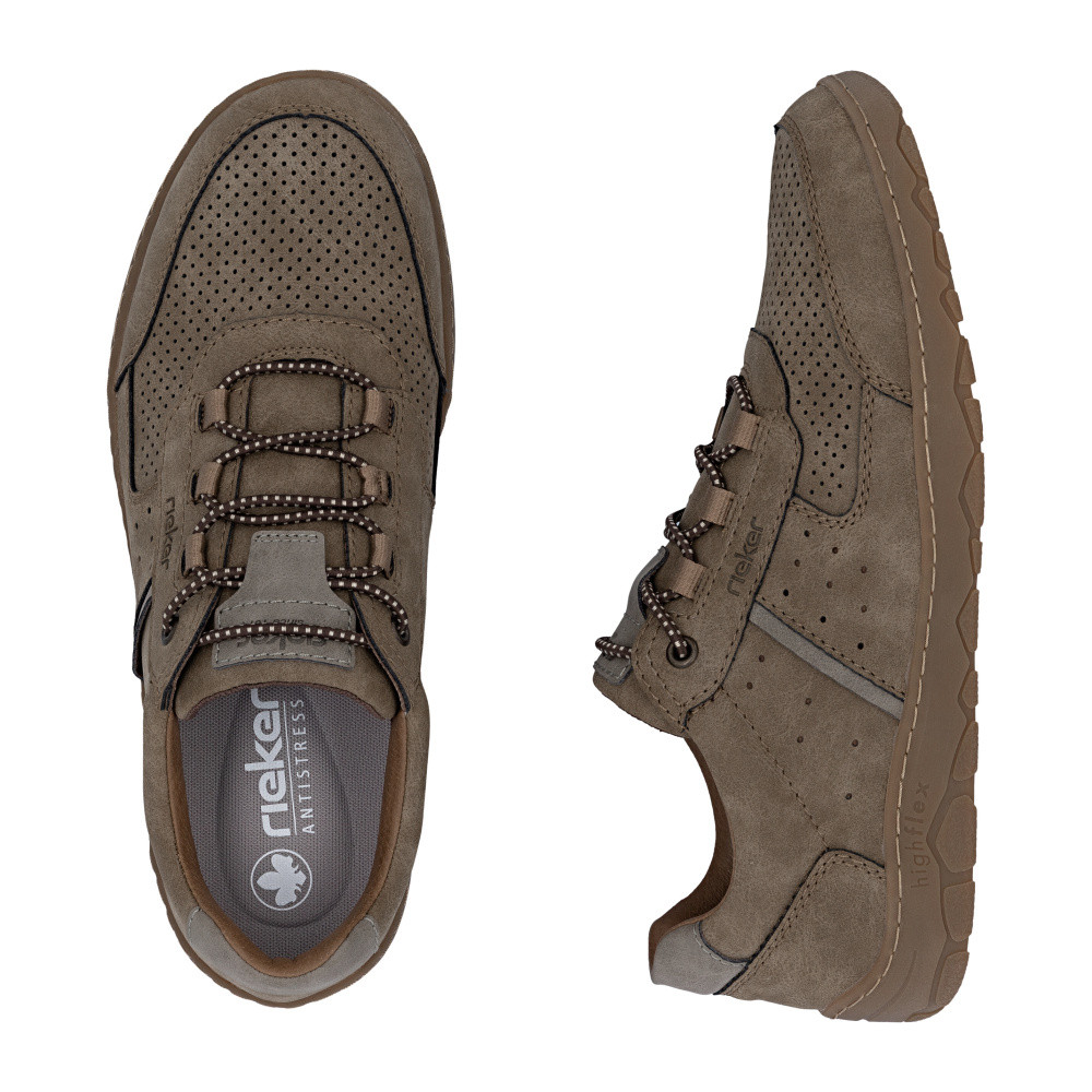 detail Pánské tenisky RIEKER 08351-64 hnědá S6