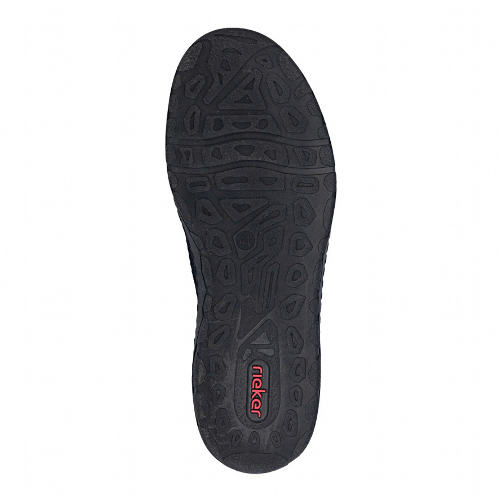 detail Pánské mokasíny RIEKER 08357-00 černá S6