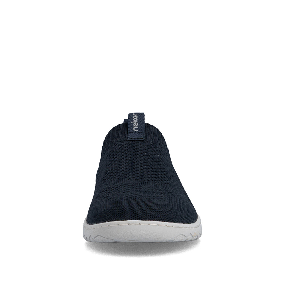 detail Pánské mokasíny RIEKER 08357-14 modrá S6