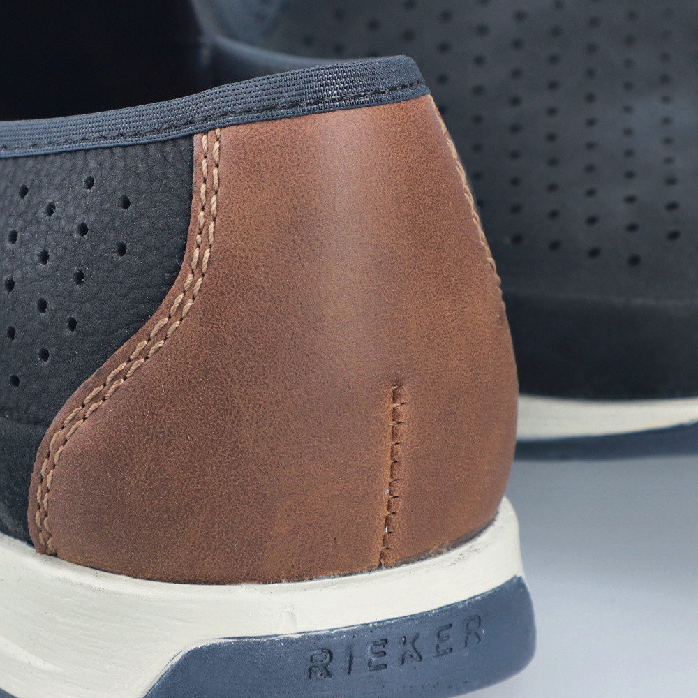 detail Pánské mokasíny RIEKER 11955-14 modrá S6