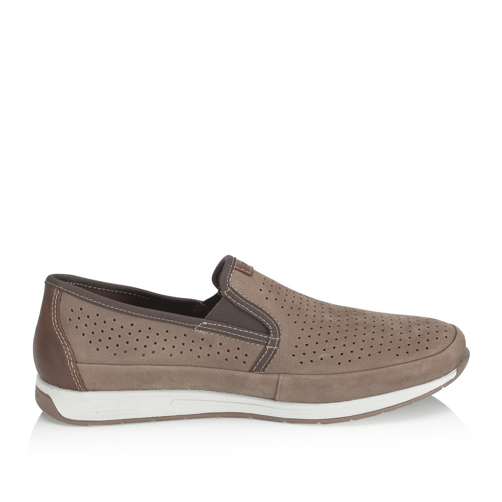 detail Pánské mokasíny RIEKER 11955-64 béžová S6