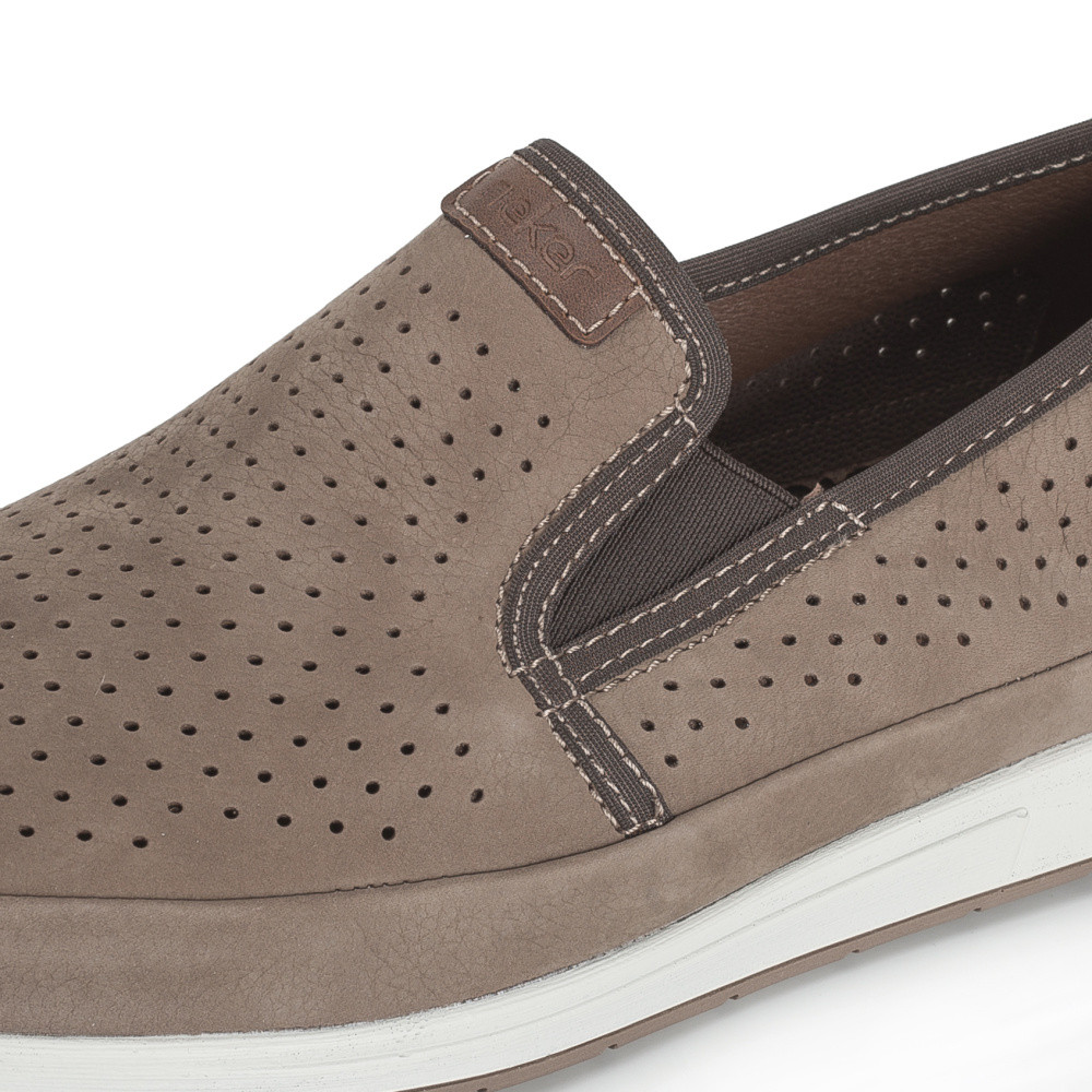 detail Pánské mokasíny RIEKER 11955-64 béžová S6