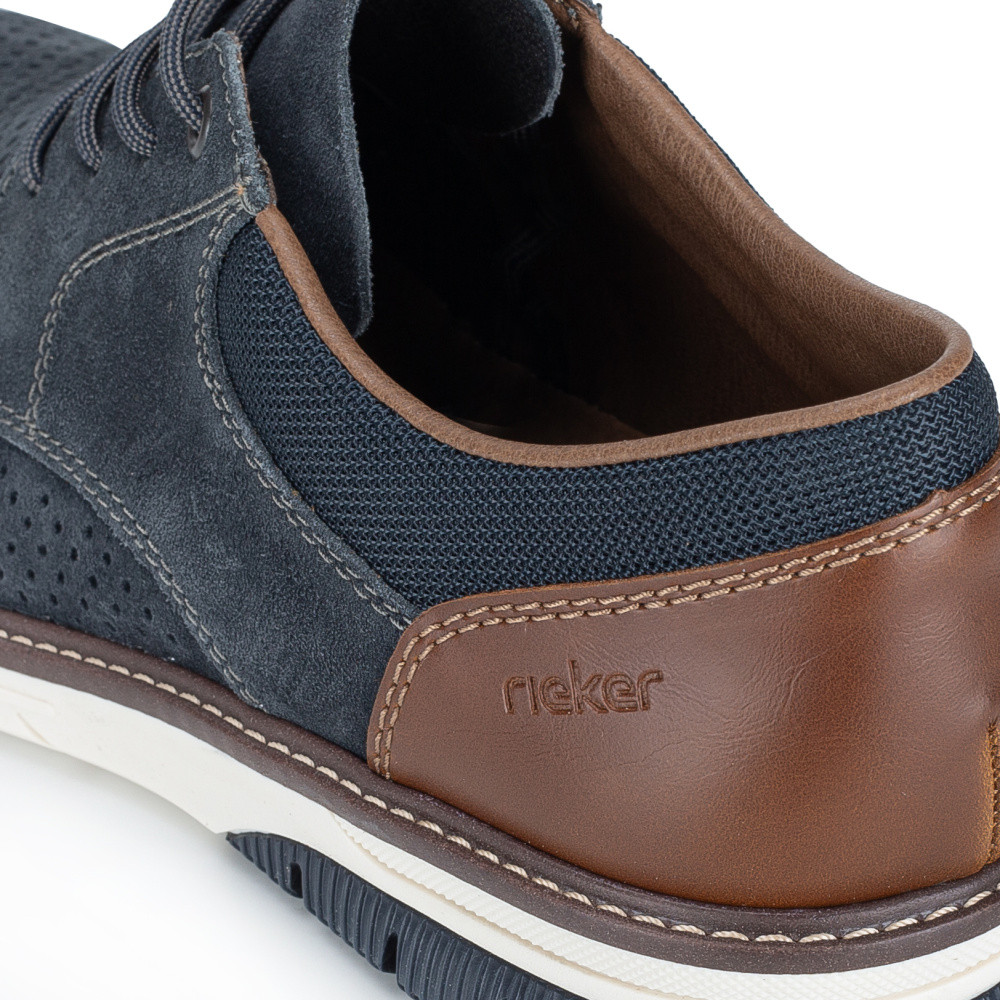 detail Pánské polobotky RIEKER 14425-14 modrá S6