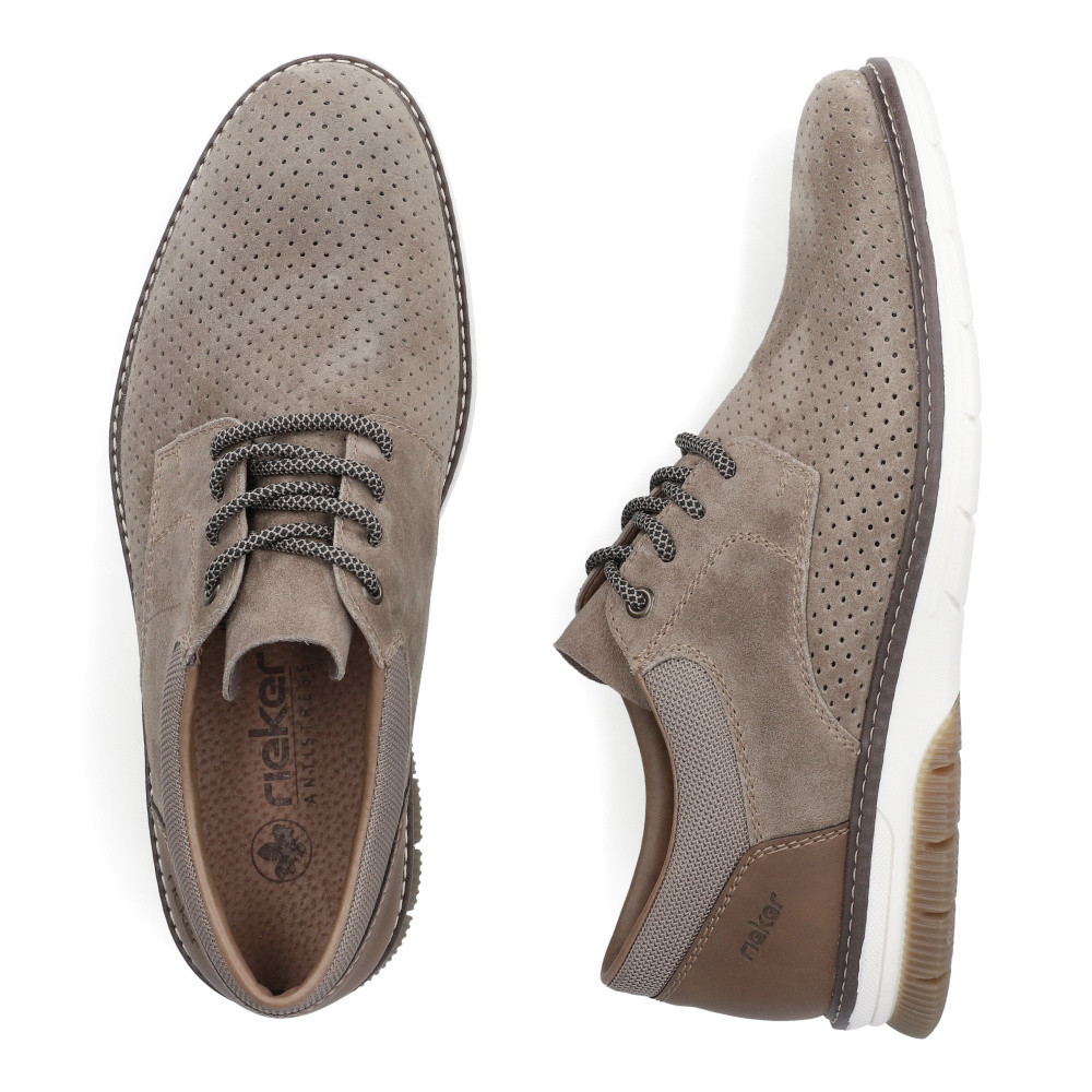 detail Pánské polobotky RIEKER 14425-20   BROWN   F/S6