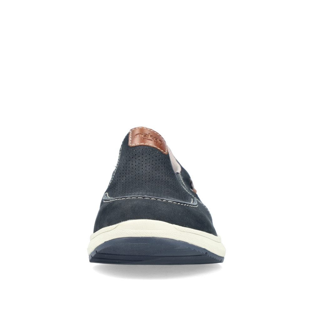 detail Pánské mokasíny RIEKER 16968-14 modrá S6