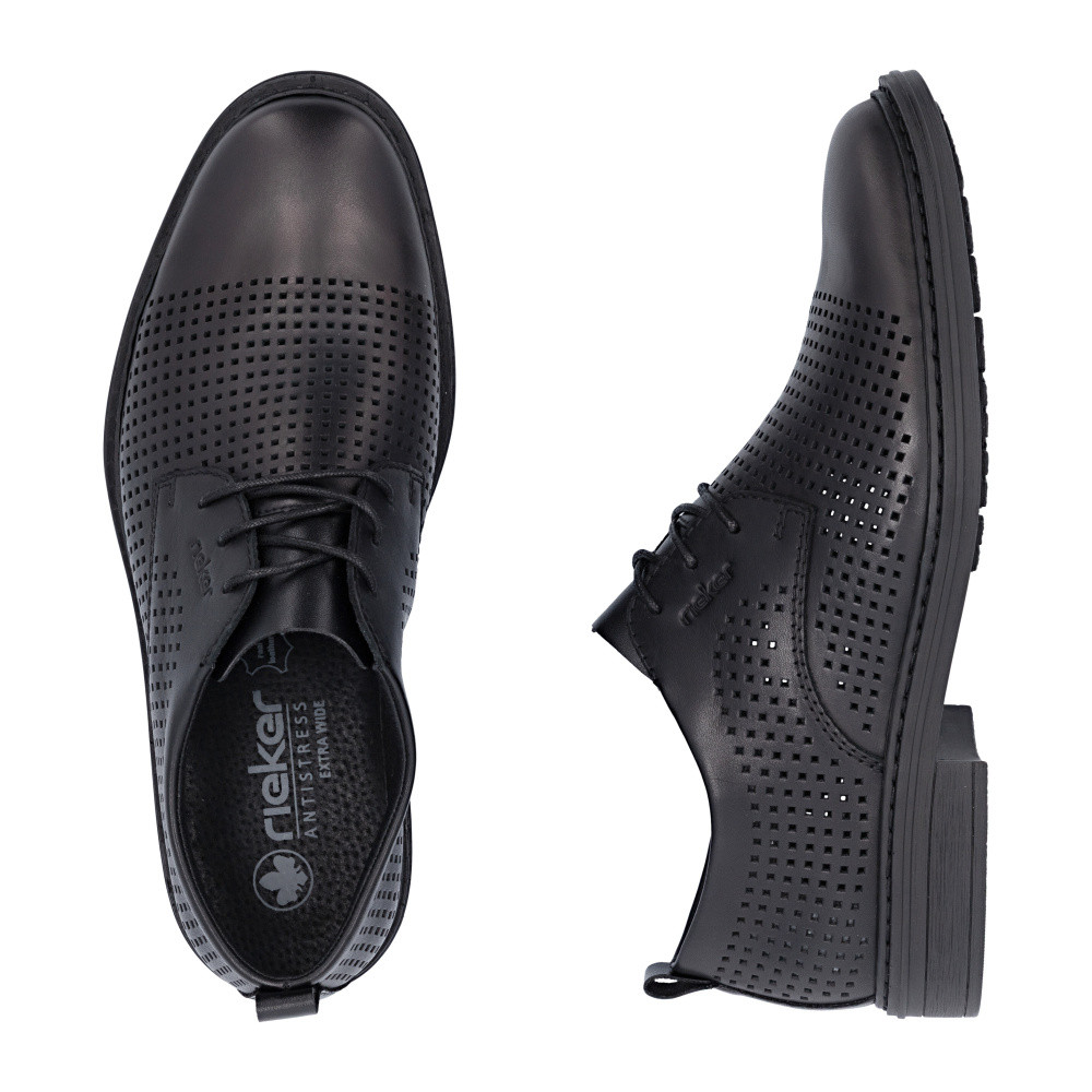 detail Pánské polobotky RIEKER 17626-00 černá S6