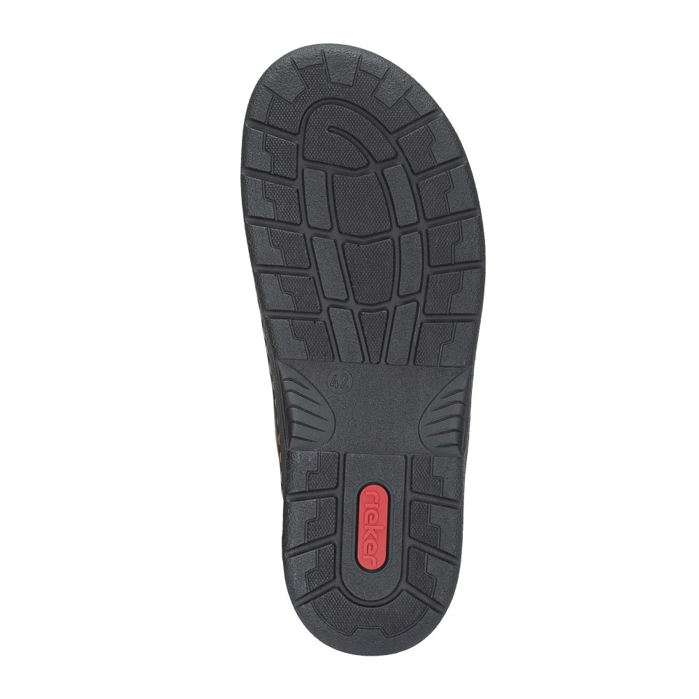 detail Pánské nazouváky RIEKER 20369-25 hnědá S6