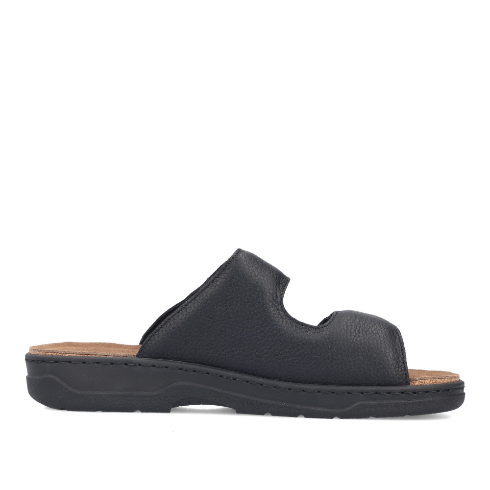 detail Pánské nazouváky RIEKER 20390-00 černá S6