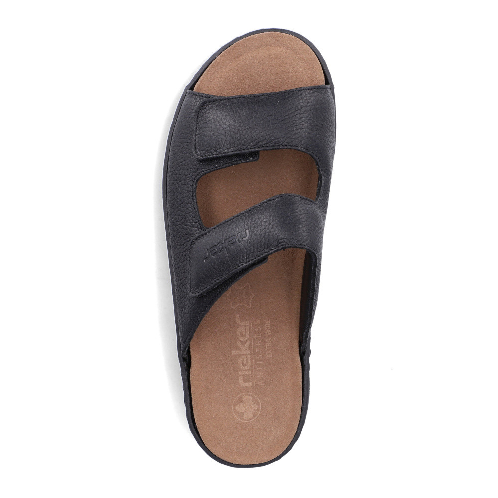 detail Pánské nazouváky RIEKER 20390-00 černá S6