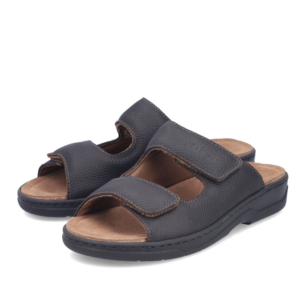 detail Pánské nazouváky RIEKER 20390-24 hnědá S6