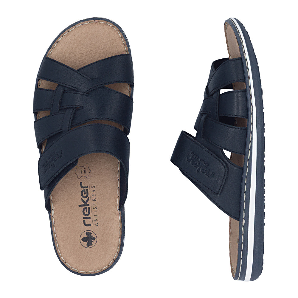 detail Pánské nazouváky RIEKER 21073-15 modrá S6