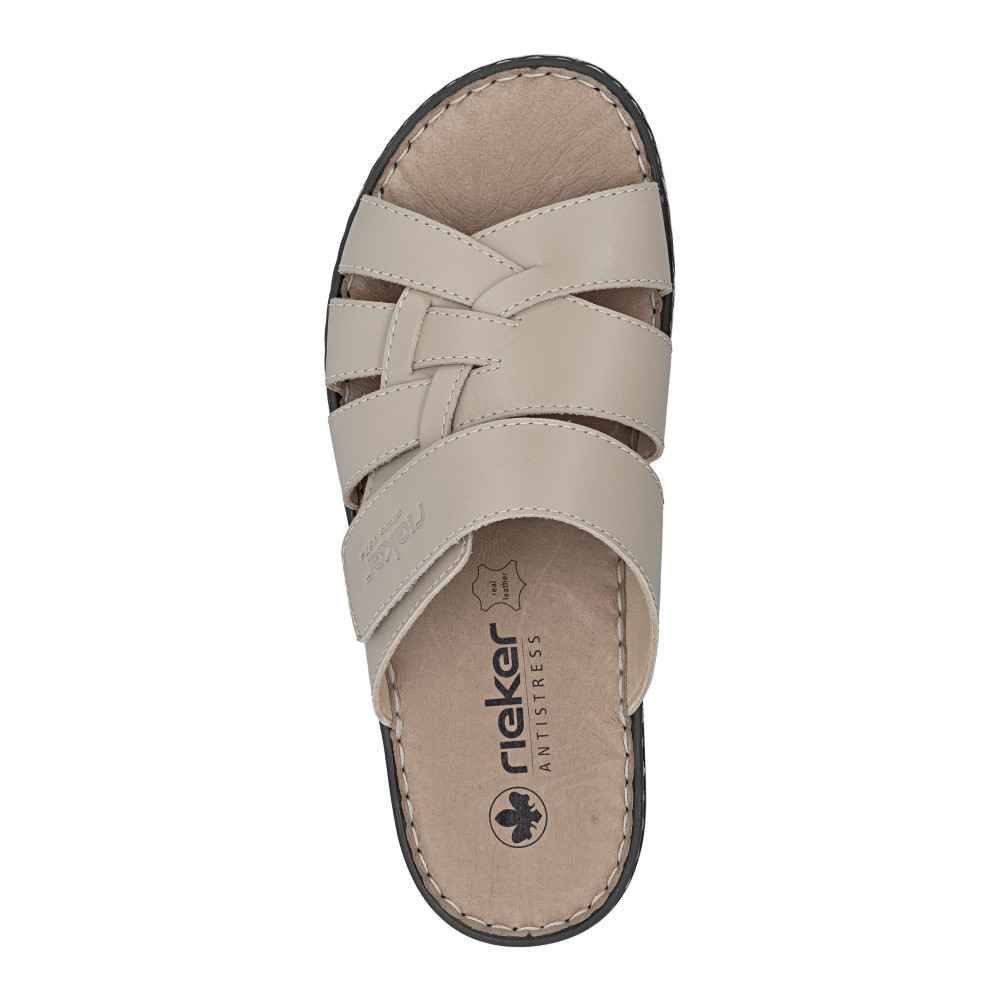 detail Pánské nazouváky RIEKER 21073-60 béžová S6