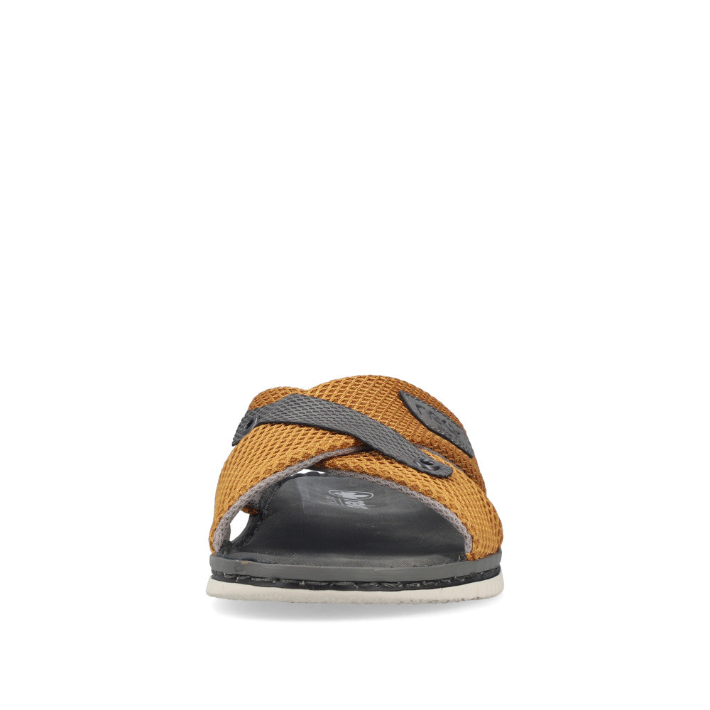 detail Pánské nazouváky RIEKER 21340-68 žlutá S6