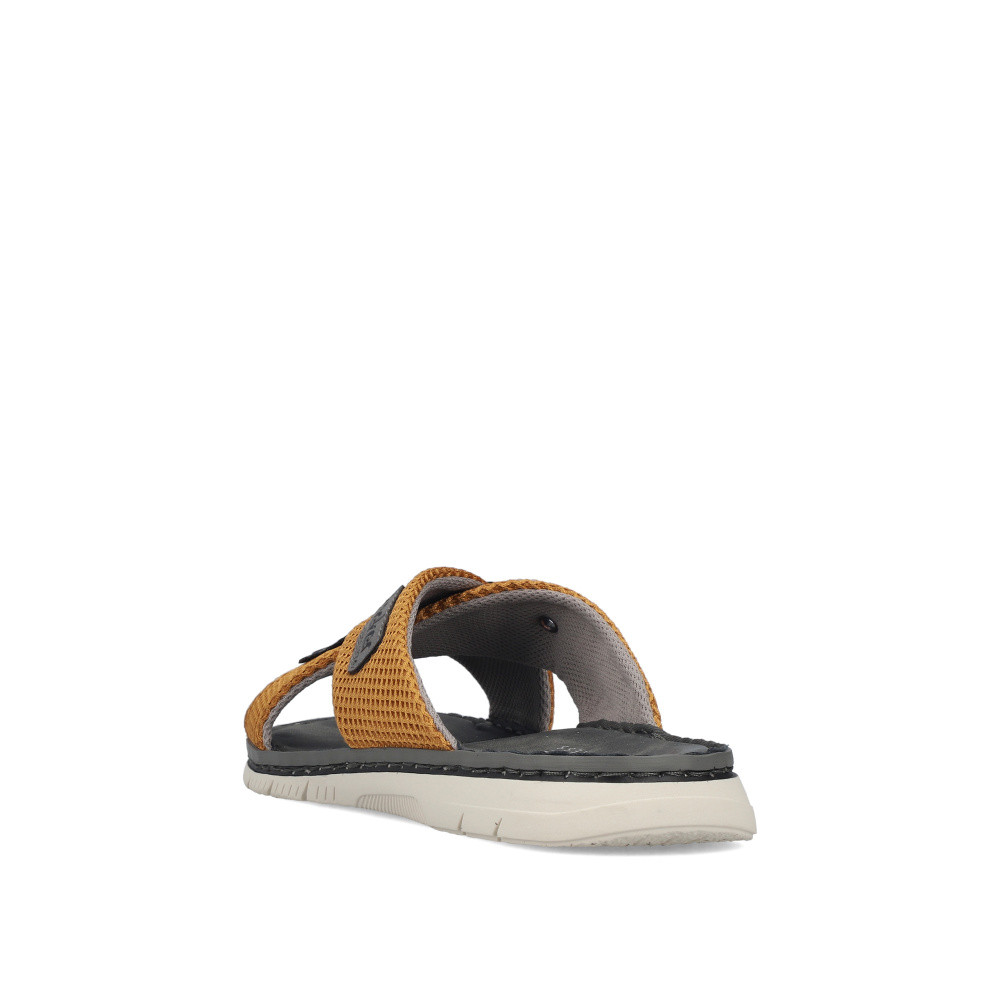 detail Pánské nazouváky RIEKER 21340-68 žlutá S6